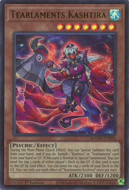 Tearlaments Kashtira MAMO-EN050 Magnificent Monsters Yu-Gi-Oh 1st Edition NM