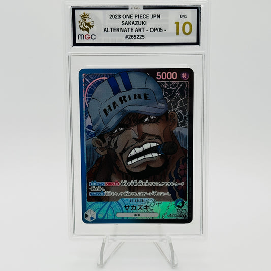 Sakazuki - OP05-041 - Leader Alt Art - Awakening of the New Era - MGC 10