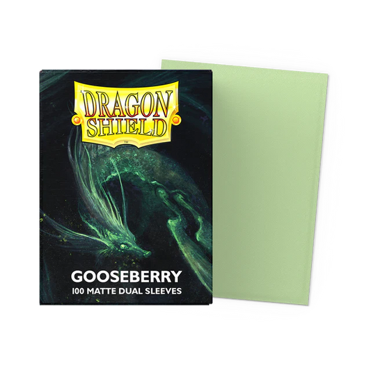 Dragon Shield - Standard Size Matte Sleeves 100pk - Gooseberry