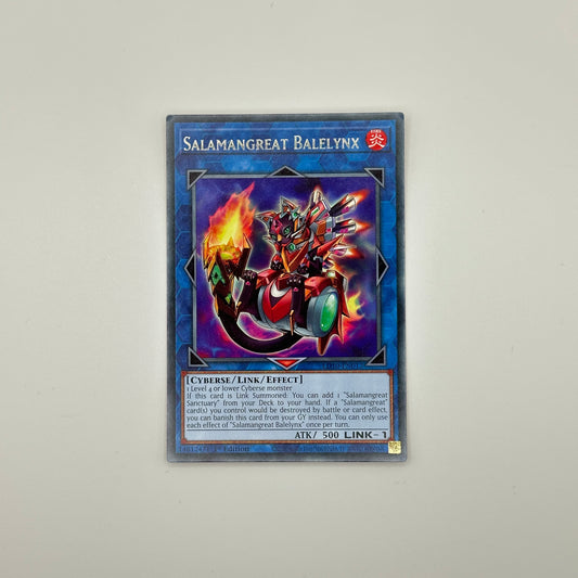 Salamangreat Balelynx – LD10-EN012 – Rare 1st Edition