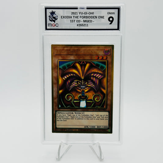 Exodia the Forbidden One (PGR) - MGED-EN005 - Maximum Gold ED - MGC 9