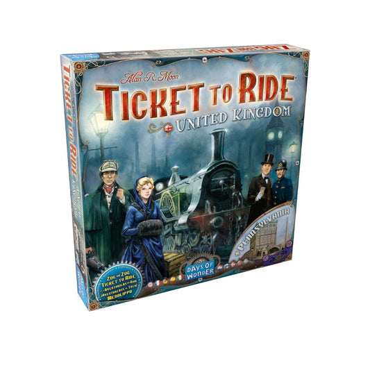 Ticket to Ride: United Kingdom Expansion – Embark on a British Railway Adventure!