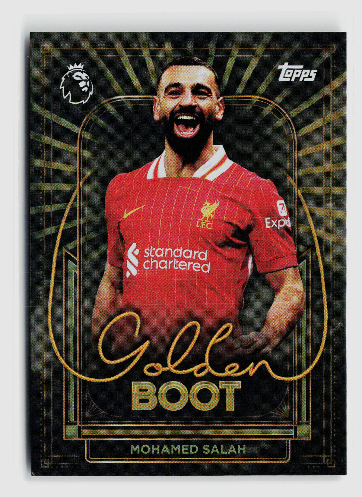 Mohamed Salah - Liverpool FC - Golden Boot - Topps Premier League 26/27 #GB 3