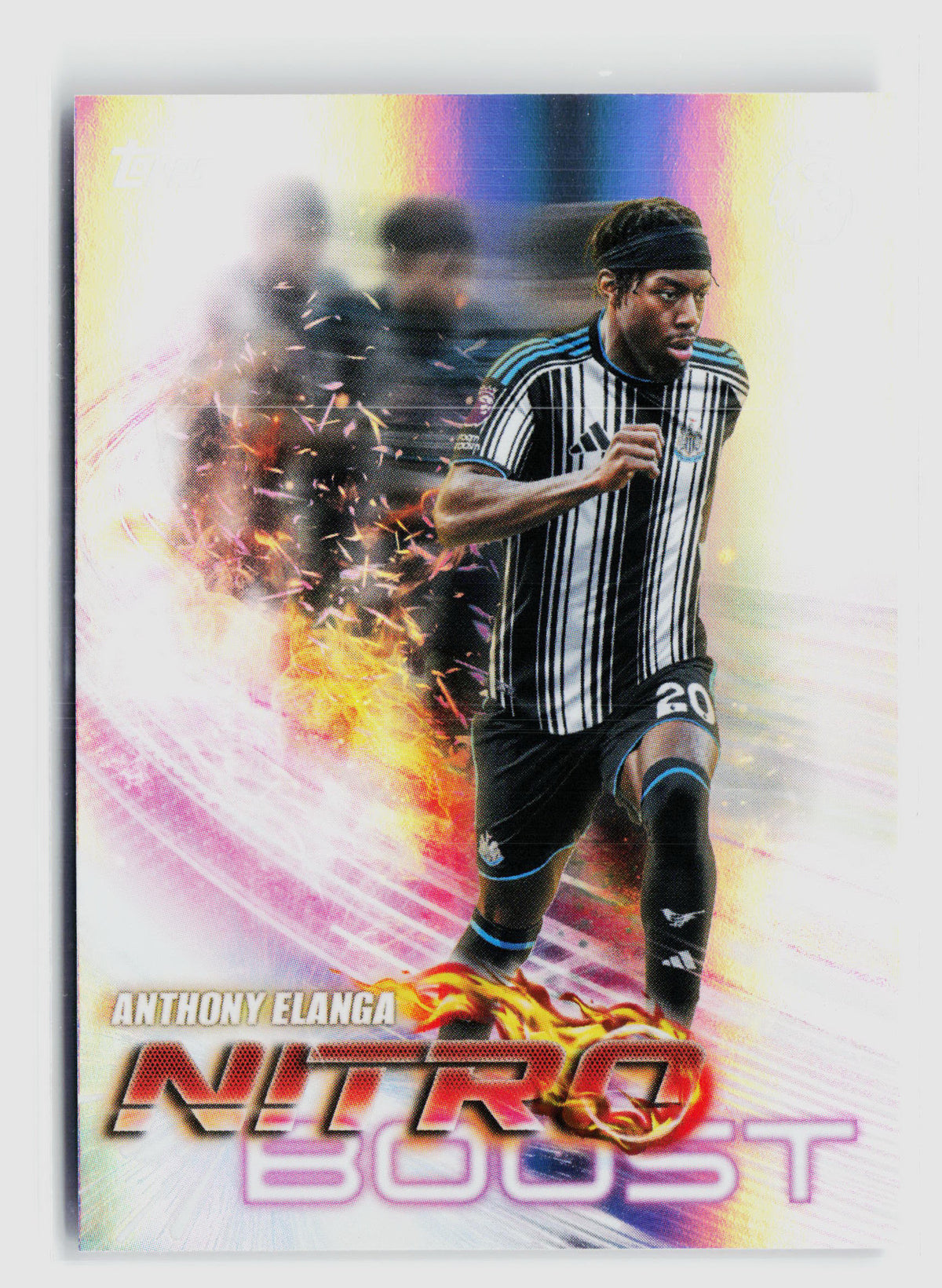 Anthony Elanga - Newcastle United - Nitro Boost - Topps PL 26/27 #NB 19