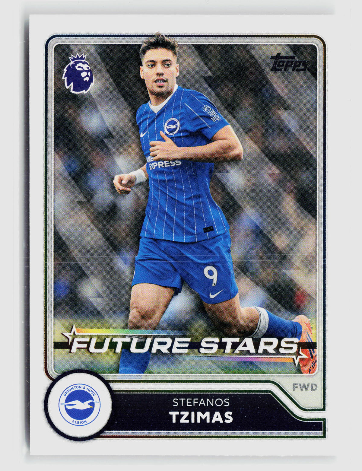 Stefanos Tzimas - Brighton & Hove Albion - Future Stars - Topps PL 26/27 #6