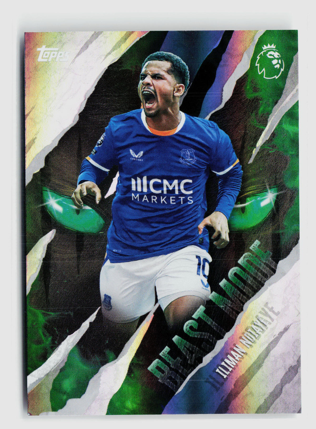 Iliman Ndiaye - Everton - Beast Mode - Topps Premier League 26/27 #BM 11