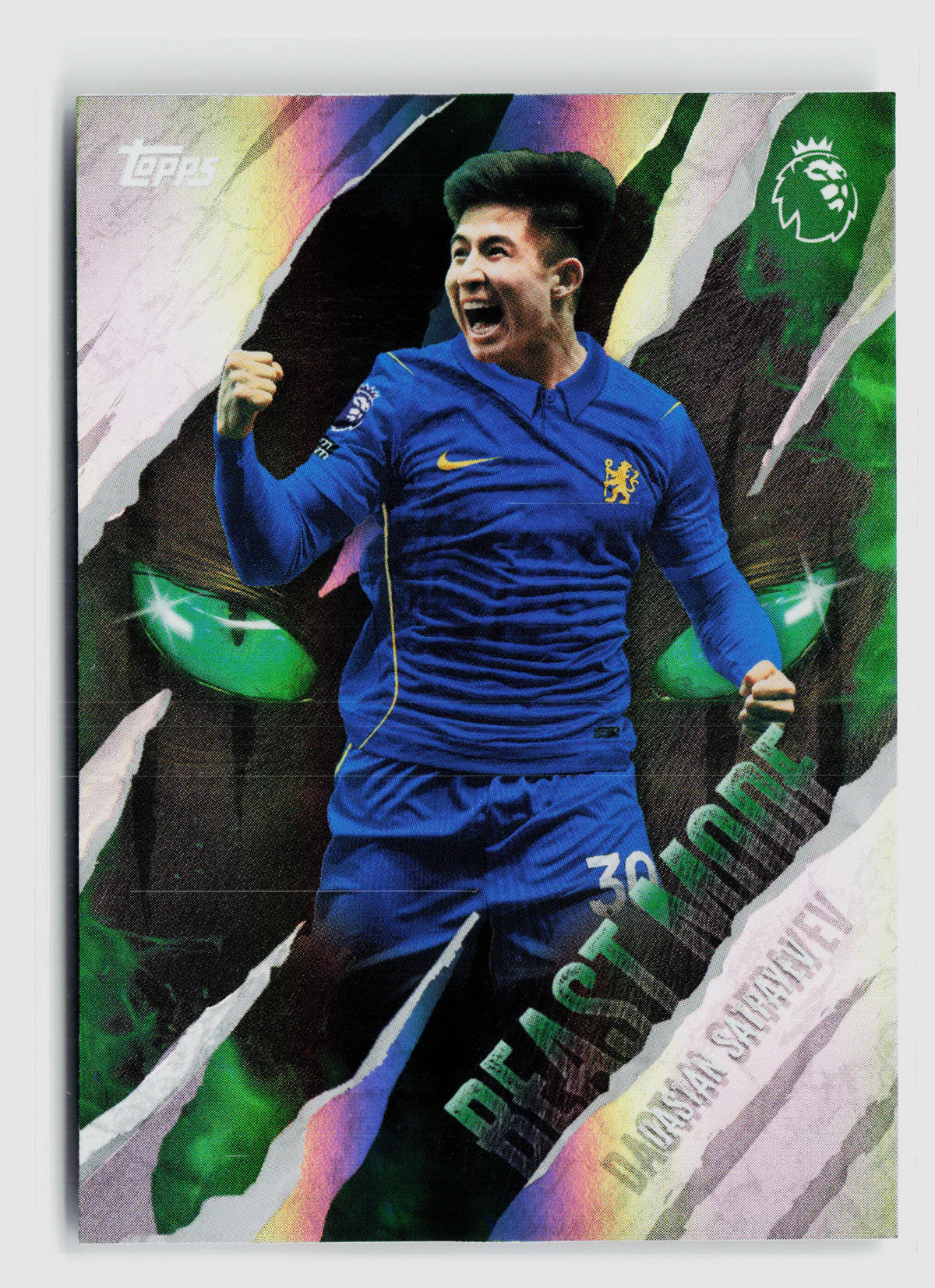 Dastan Satpayev - Chelsea - Beast Mode - Topps Premier League 26/27 #BM 9