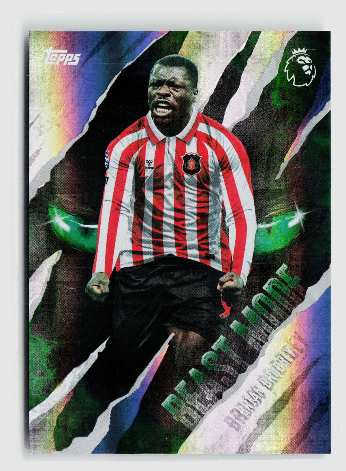 Brian Brobbey - Sunderland - Beast Mode - Topps Premier League 26/27 #BM 23
