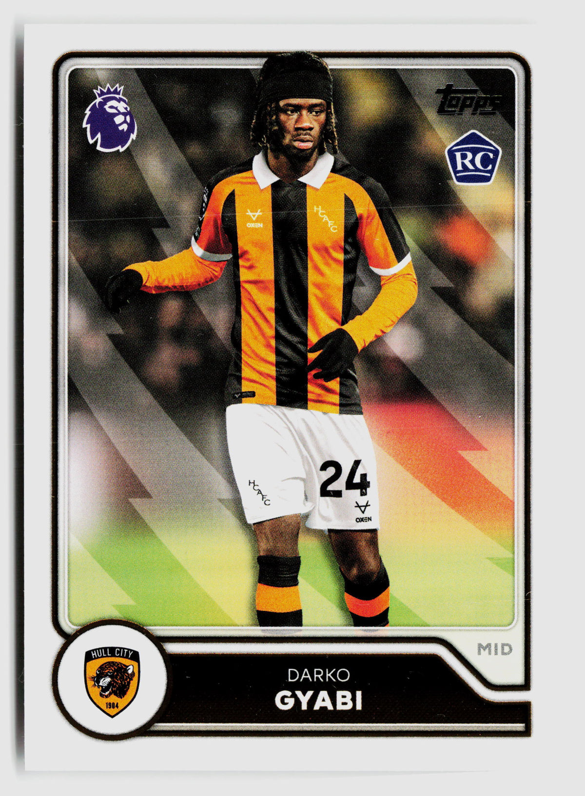 Darko Gyabi - Hull City - Base Cards - Topps Premier League 26/27 #293