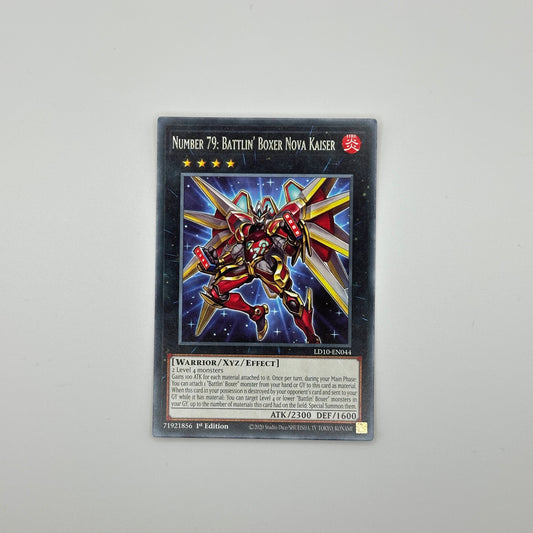 Number 79: Battlin' Boxer Nova Kaiser – LD10-EN044 – Rare 1st Edition