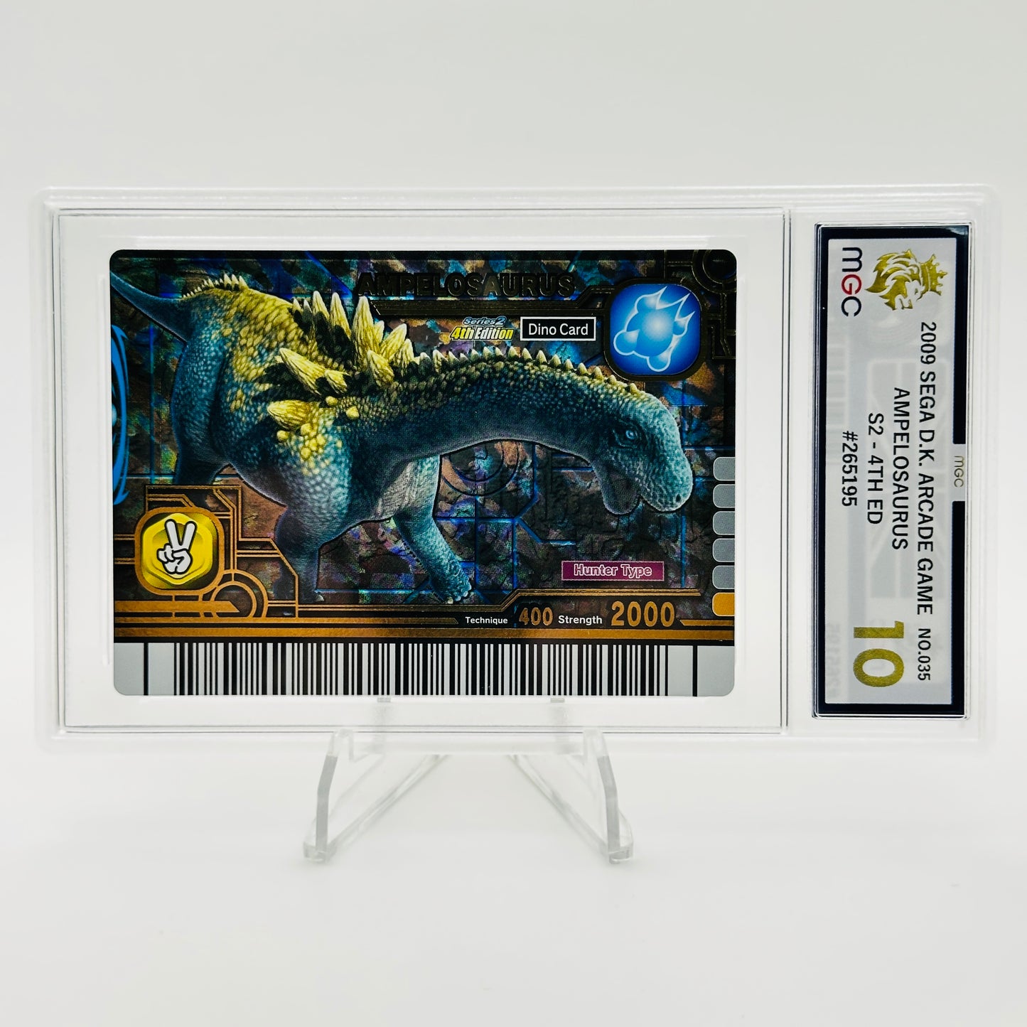 Ampelosaurus - 035 - Dinosaur King Arcade - MGC 10