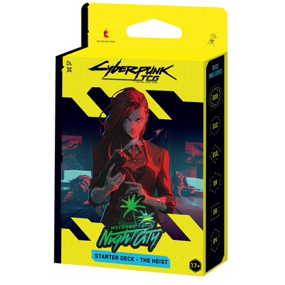 Cyberpunk TCG - Welcome to Night City Starter Deck – The Heist