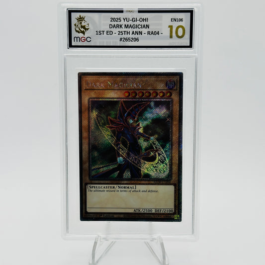 Dark Magician 6th Art (Plat 1st Ed) - RA04-EN106 - QC Stampede - MGC 10