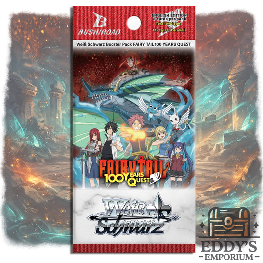 Weiss Schwarz: Fairy Tail English 1st Edition Booster Pack