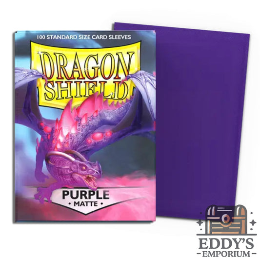Dragon Shield - Standard Size Matte Sleeves 100pk - Purple