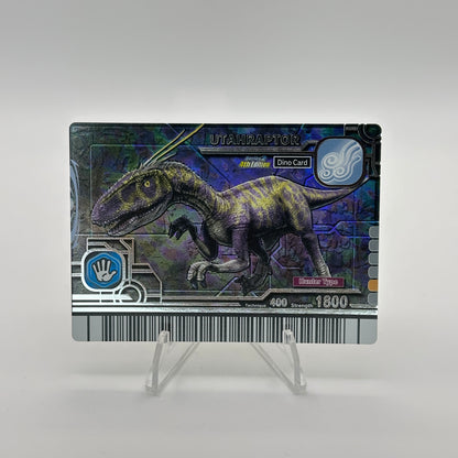 Utahraptor - 007-Dino - SEGA Dinosaur King S2 4th Edition Holo