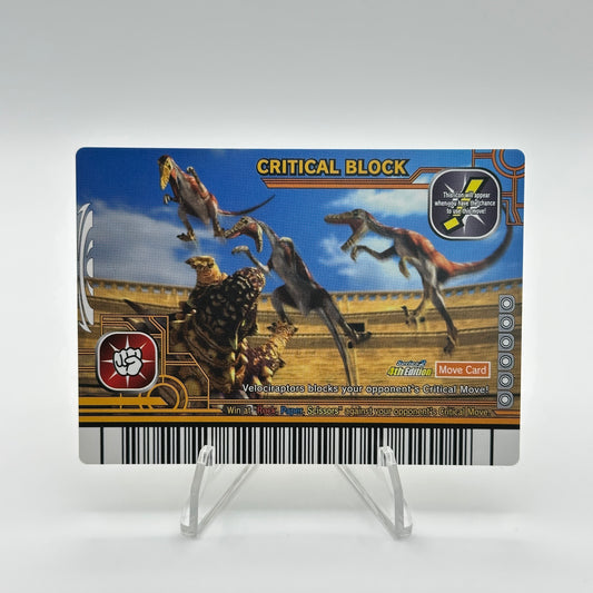 Critical Block - 051-Move - SEGA Dinosaur King S2 4th Edition