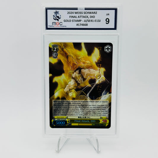 Final Attack, Dio (Gold Stamp) - JJ/SE41-E13J - JoJo's Bizarre Adventure - MGC 9