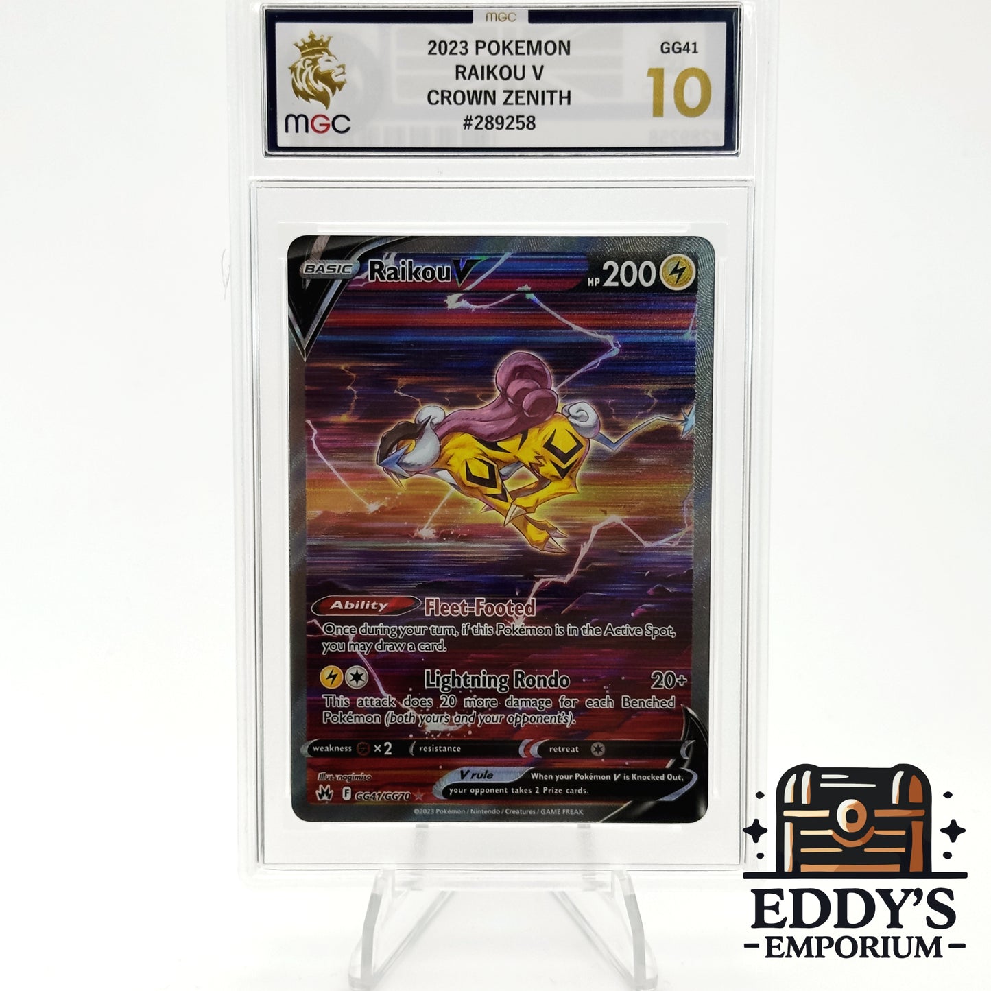 Raikou V - GG41/GG70 - Alt Art - Crown Zenith - MGC 10