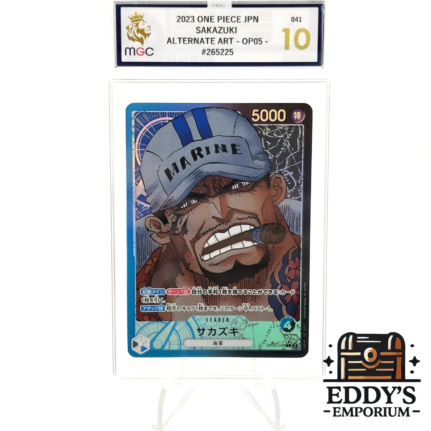 Sakazuki - OP05-041 - Leader Alt Art - Awakening of the New Era - MGC 10