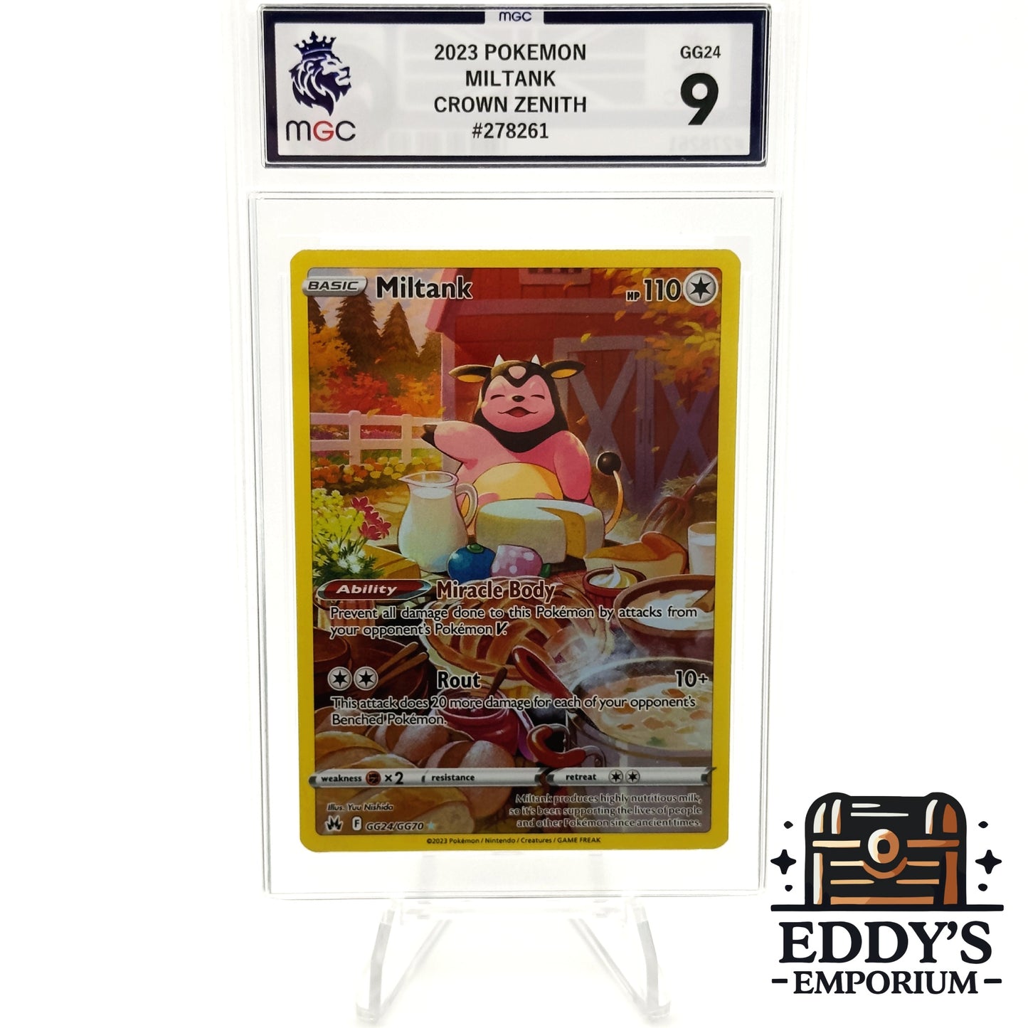 Miltank & Duskull - GG24/GG28 - SWSH Crown Zenith - MGC 9 Bundle