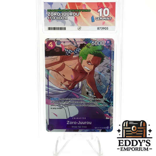 Zoro-Juurou TR - ST18-004 - Emperors In The New World - Treasure Rare - ACE 10