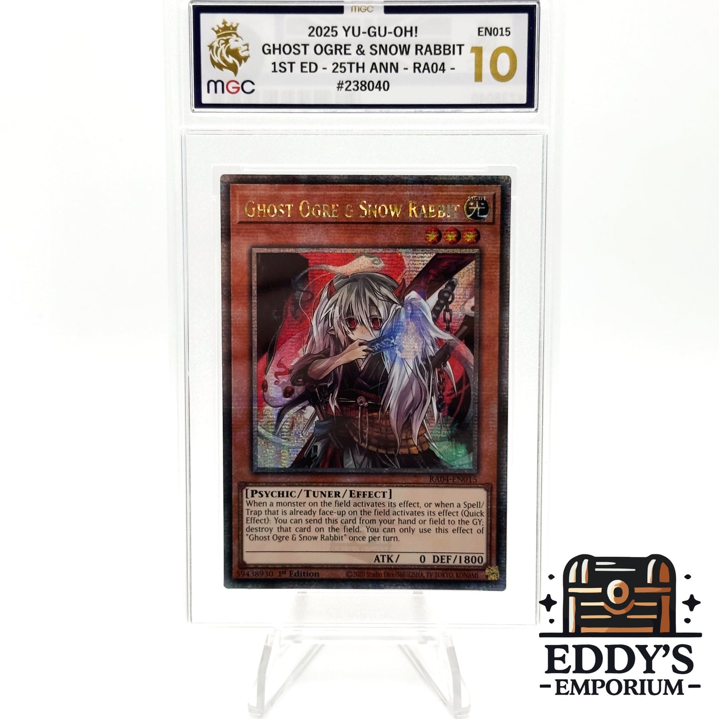 Ghost Ogre & Snow Rabbit (1st Ed QCSR) - RA04-EN015 - QC Stampede - MGC 10