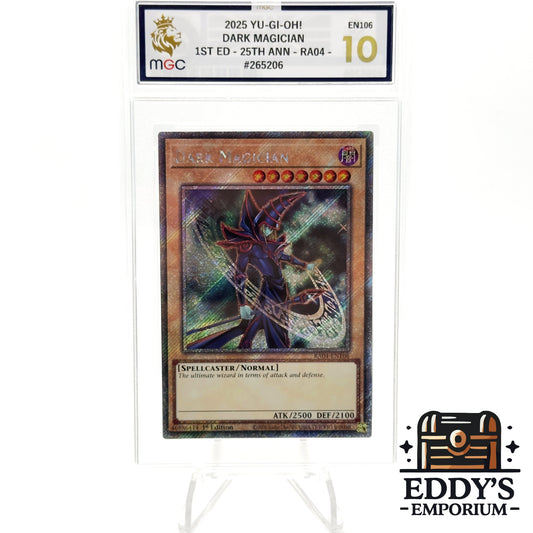 Dark Magician 6th Art (Plat 1st Ed) - RA04-EN106 - QC Stampede - MGC 10