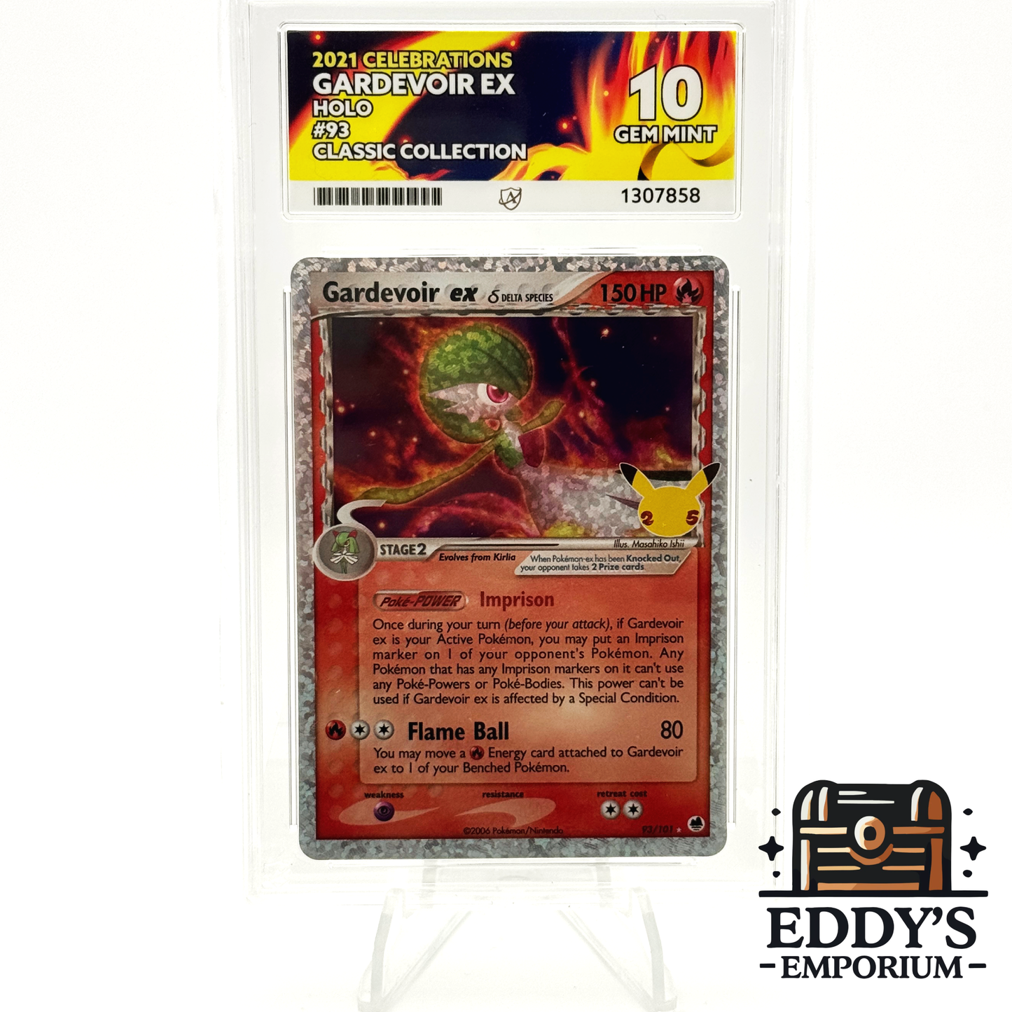 Gardevoir ex - 93/101 - 25th Celebrations Classic Collection - Ace 10