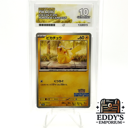 Pikachu - 242/SV-P - Purchase Campaign - Promo - Ace 10