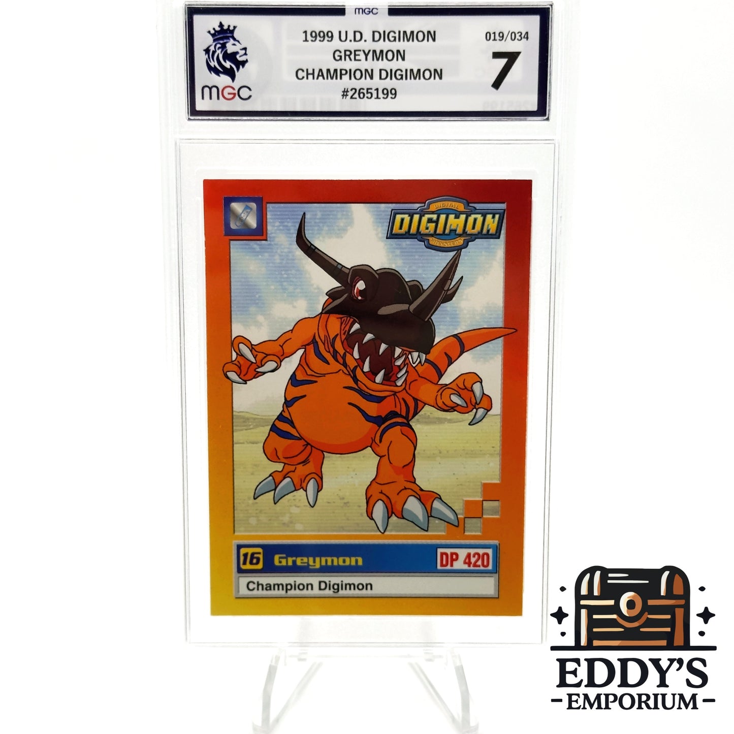 Greymon - 019/034 - Upper Deck 1999 - MGC 7