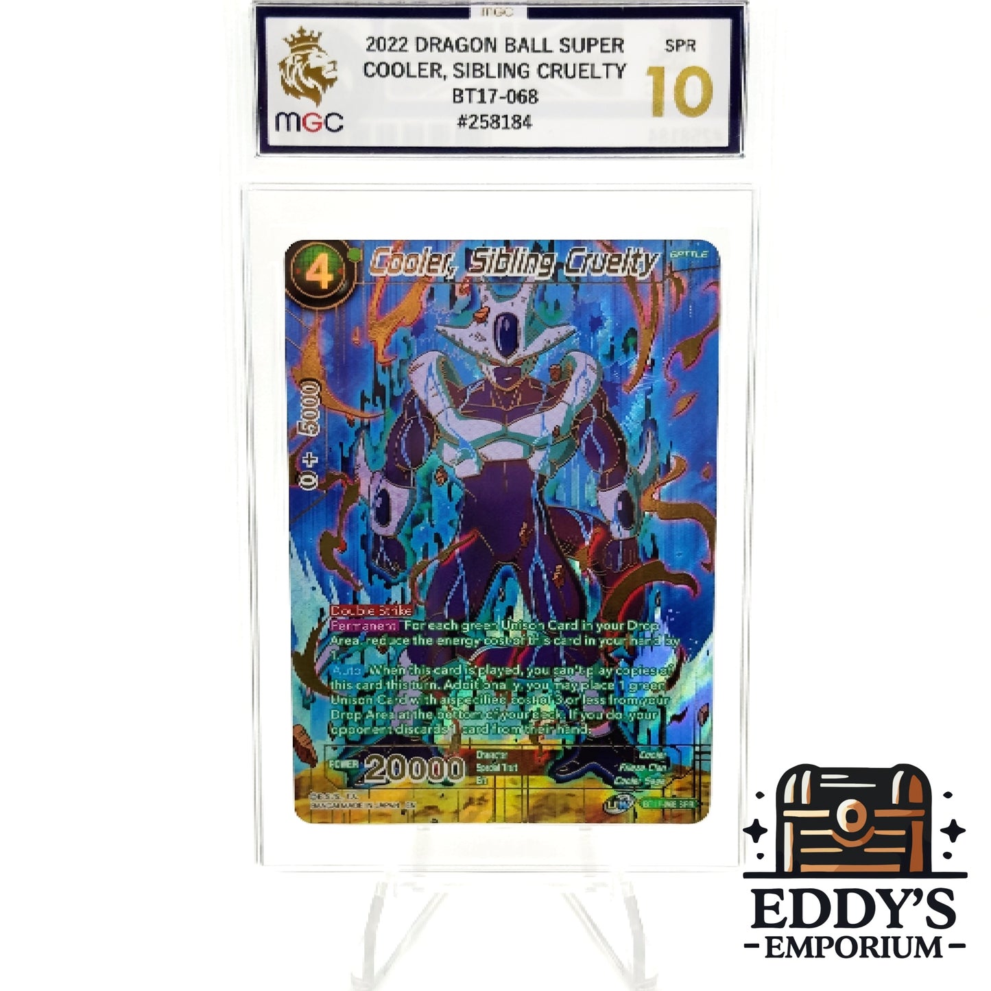 Cooler, Sibling Cruelty (SPR) - BT17-068 - Ultimate Squad - MGC 10