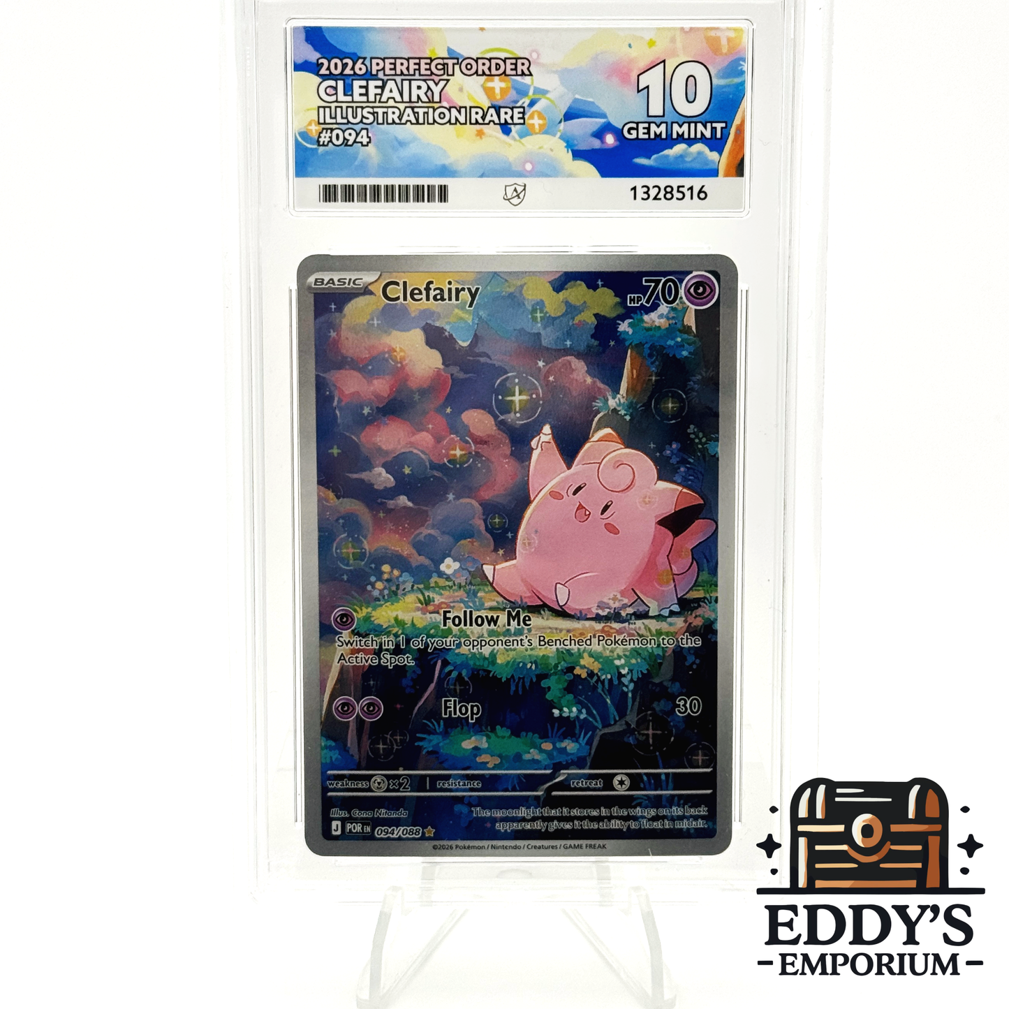 Clefairy - 094/088 - Perfect Order - Illustration Rare - Ace 10