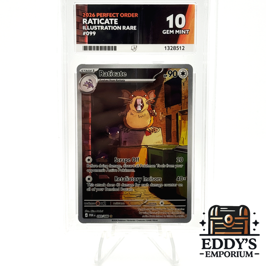 Raticate - 099/088 - Perfect Order - Illustration Rare - Ace 10