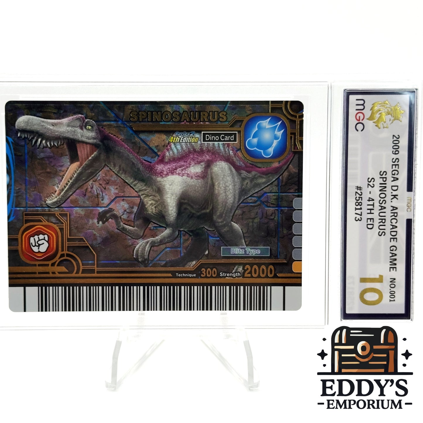 Spinosaurus - 001 - Dinosaur King Arcade - MGC 10