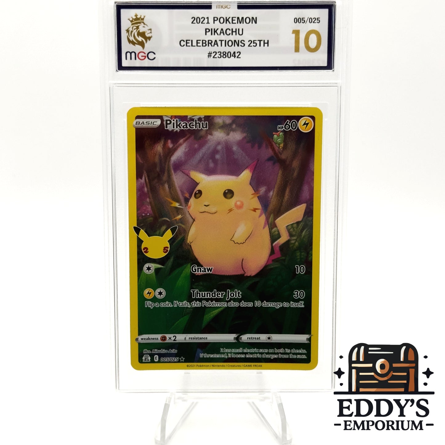 Pikachu - 005/025 -  Pokémon Celebrations 25th - MGC 10