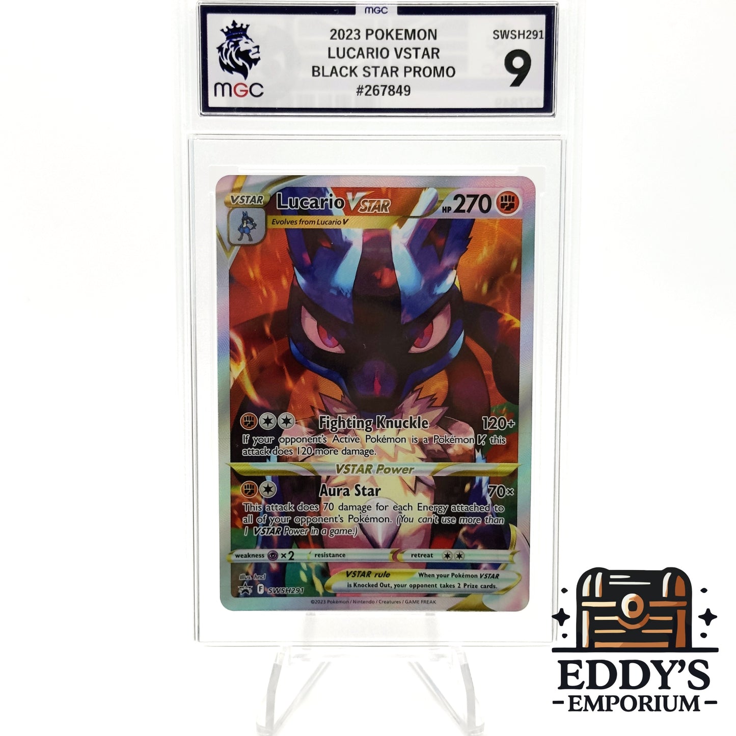 Lucario VSTAR - SWSH291 -  Sword & Shield - MGC 9