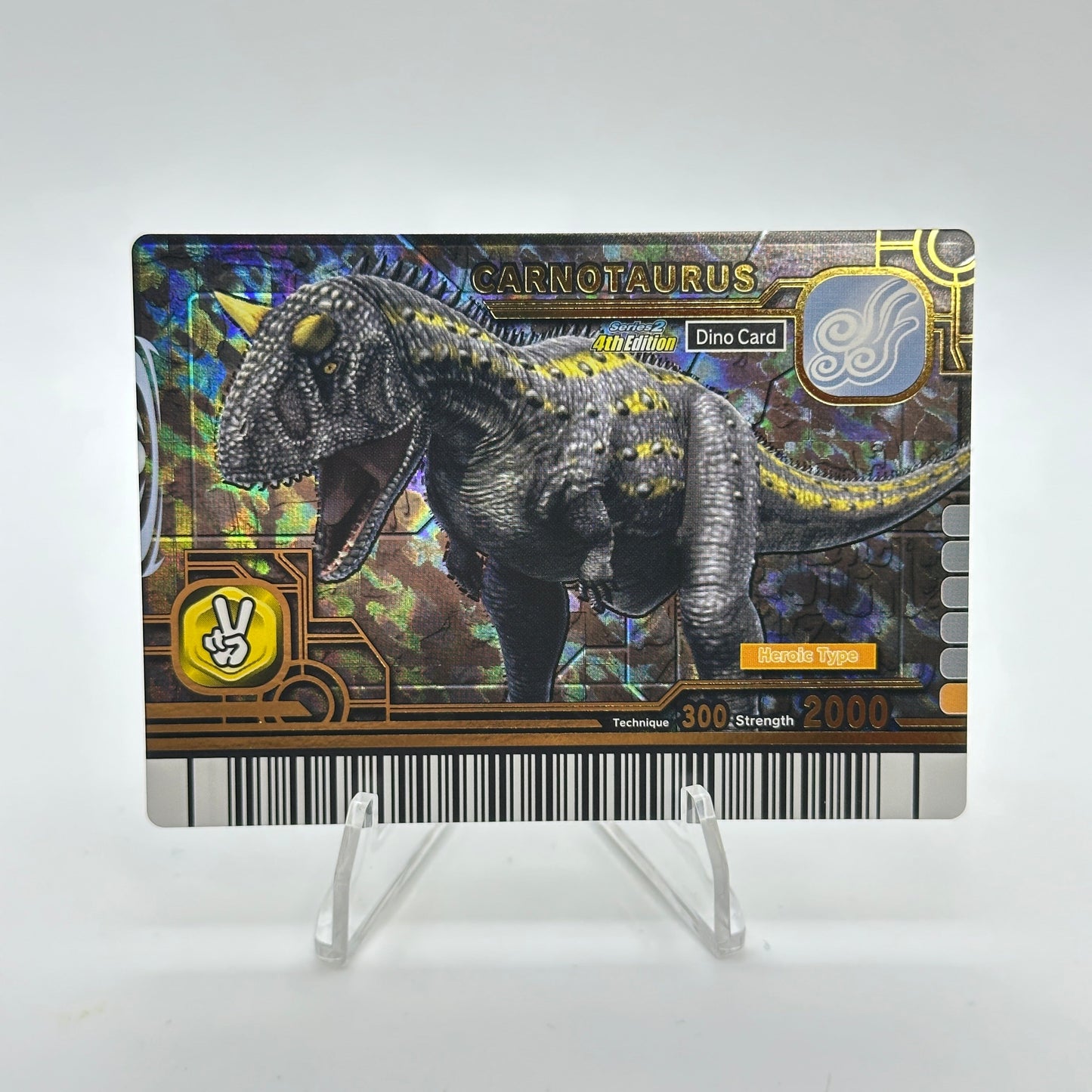 Carnotaurus - 003-Dino - Dinosaur King Arcade - S2 4th Edition