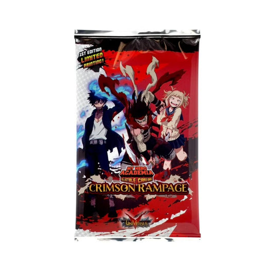 My Hero Academia: Crimson Rampage 1st Edition Booster Pack