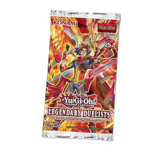 Yu-Gi-Oh! Legendary Duelists: Soulburning Volcano Sealed 1st Edition Booster Pack