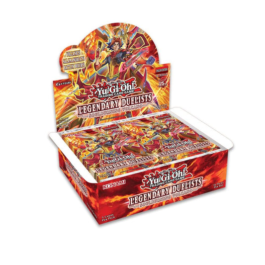 Yu-Gi-Oh! Legendary Duelists: Soulburning Volcano 1st Ed Sealed Booster Box