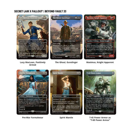 MTG: Secret Lair x Fallout: Beyond Vault 33