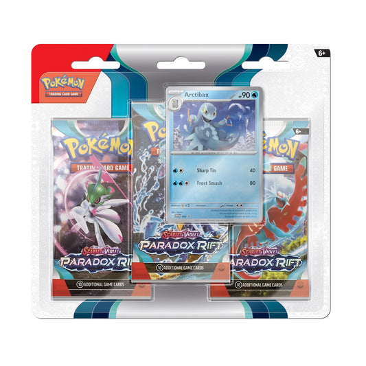 Pokémon TCG Scarlet and Violet: Paradox Rift 3-Pack Blister