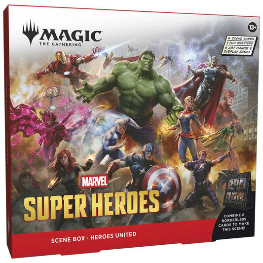 Magic: The Gathering - Marvel Super Heroes - Heroes United Scene Box