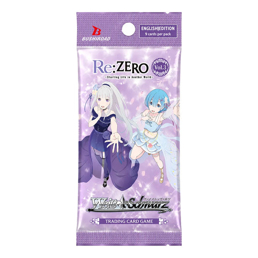 Weiss Schwarz - Re:ZERO - Starting Life in Another World - Vol.3 Booster Pack