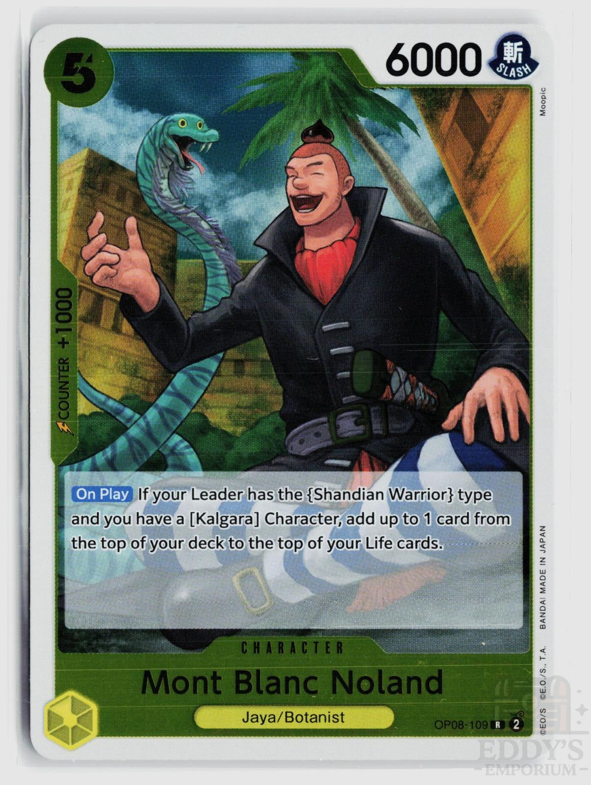 Mont Blanc Noland OP08-109 Two Legends One Piece Foil Rare