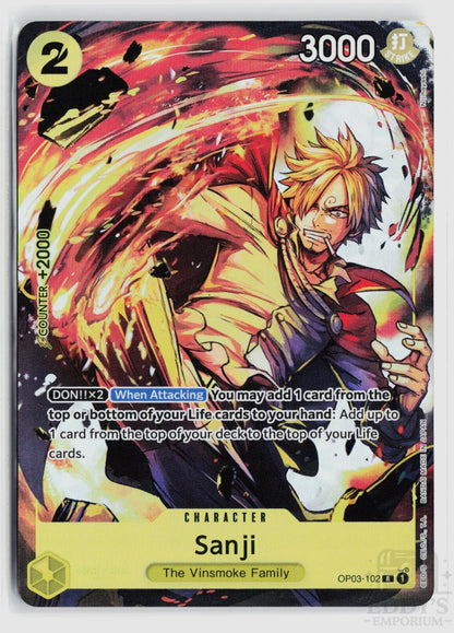 Sanji (Premium Card Collection -BANDAI CARD GAMES Fest. 23-24 Edition-) OP03-102 One Piece Promotion Cards One Piece Foil