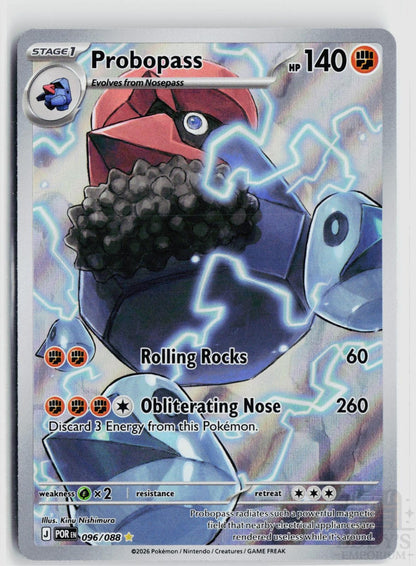 Probopass 096/088 Perfect Order Pokemon Holo Illustration Rare