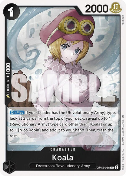 Koala (086) OP12-086 Legacy of the Master One Piece Foil Rare