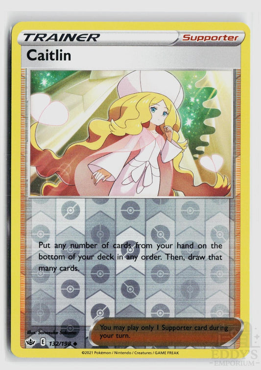 Caitlin 132/198 Chilling Reign Pokemon Reverse Holo